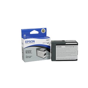 EPSON T5801 schwarz Tintenpatrone