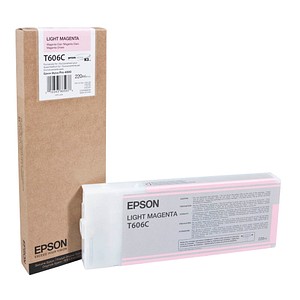 EPSON T606C light magenta Tintenpatrone