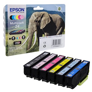 6 EPSON 24 / T2428 schwarz