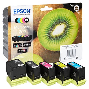 5 EPSON 202/T02E74 schwarz