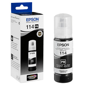 EPSON 114/T07B1 Foto schwarz Tintenflasche