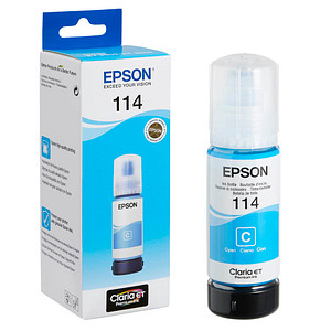 EPSON 114/T07B2 cyan Tintenflasche
