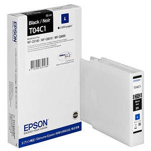 EPSON T04C1L schwarz Tintenpatrone