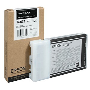 EPSON T6031 Foto schwarz Tintenpatrone