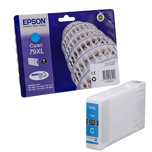 EPSON 79XL / T7902XL cyan Tintenpatrone