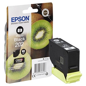 EPSON 202/T02F14 Foto schwarz Tintenpatrone