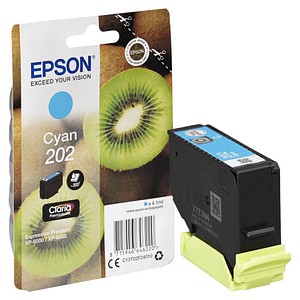 EPSON 202/T02F24 cyan Tintenpatrone