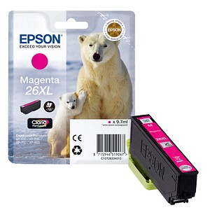 EPSON 26 XL / T2633 XL magenta Tintenpatrone