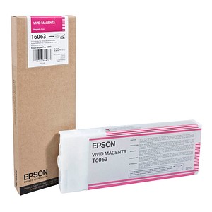 EPSON T6063 vivid magenta Tintenpatrone
