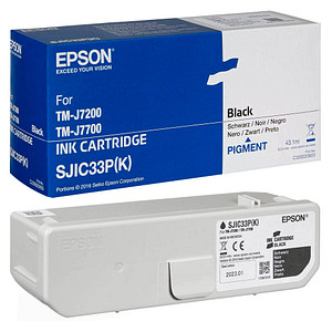 EPSON S020655 / SJIC33P(K) schwarz Tintenpatrone