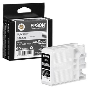 EPSON T46S9 light grau Tintenpatrone