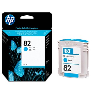 HP 82 cyan (C4911A) Tintenpatrone