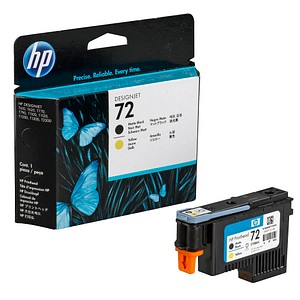 HP 72 schwarz matt