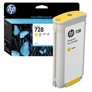 HP 728 gelb (F9J65A) Tintenpatrone