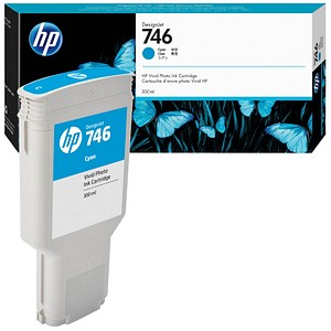 HP 746 cyan (P2V80A) Tintenpatrone