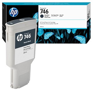 HP 746 schwarz matt (P2V83A) Tintenpatrone