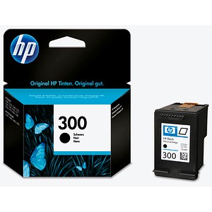 HP 300 schwarz (CC640EE) Tintenpatrone