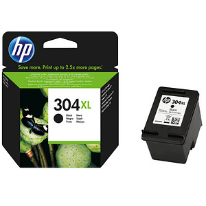 HP 304XL schwarz (N9K08AE) Tintenpatrone