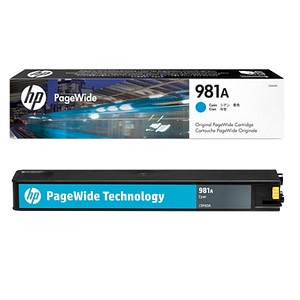 HP 981A cyan (J3M68A) Tintenpatrone