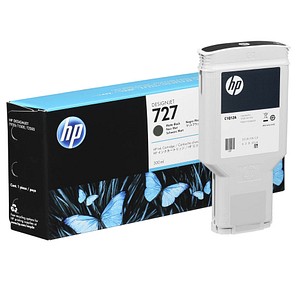 HP 727 schwarz matt (C1Q12A) Tintenpatrone