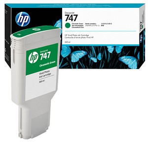 HP 747 chromatisches grün (P2V84A) Tintenpatrone