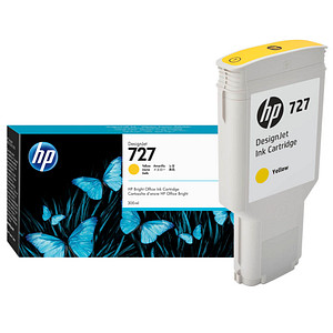 HP 727 gelb (F9J78A) Tintenpatrone