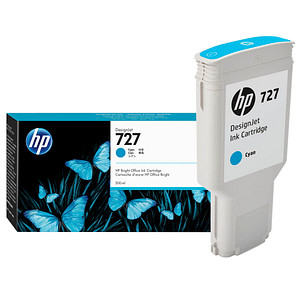 HP 727 cyan (F9J76A) Tintenpatrone