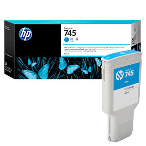 HP 745 cyan (F9K03A) Tintenpatrone