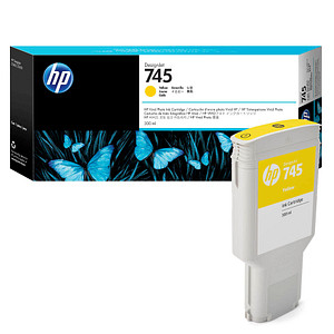 HP 745 gelb (F9K02A) Tintenpatrone