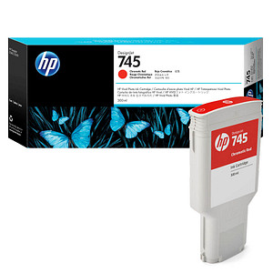 HP 745 chromatisches rot (F9K06A) Tintenpatrone