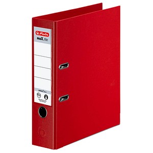 herlitz maX.file protect plus Ordner rot Kunststoff 8