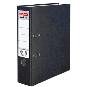 herlitz maX.file protect Ordner schwarz Kunststoff 8