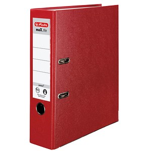 herlitz maX.file protect Ordner rot Kunststoff 8