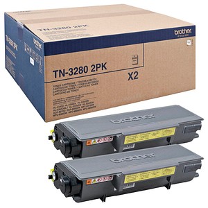 2 brother TN-3280 schwarz Toner