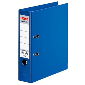 herlitz maX.file protect plus Ordner blau Kunststoff 8