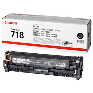 Canon 718 BK schwarz Toner