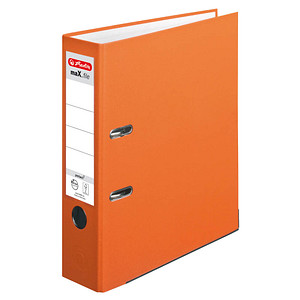 herlitz maX.file protect Ordner orange Kunststoff 8
