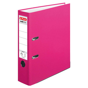 herlitz maX.file protect Ordner pink Kunststoff 8