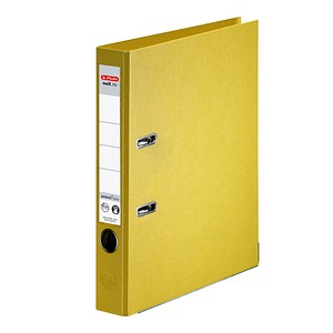 herlitz maX.file protect plus Ordner gelb Kunststoff 5