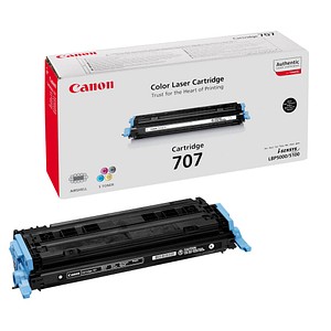 Canon 707 BK schwarz Toner