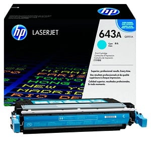 HP 643A (Q5951A) cyan Tonerkartusche