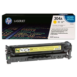 HP 304A (CC532A) gelb Tonerkartusche