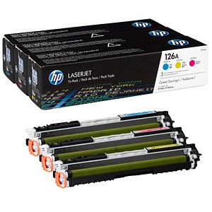 3 HP 126A (CF341A) cyan