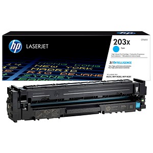 HP 203X (CF541X) cyan Tonerkartusche