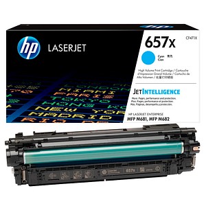 HP 657X (CF471X) cyan Tonerkartusche