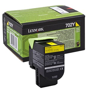 Lexmark 70C20Y0 gelb Toner