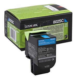 Lexmark 80C2SC0 cyan Toner