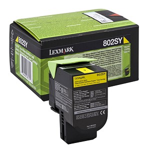 Lexmark 80C2SY0 gelb Toner