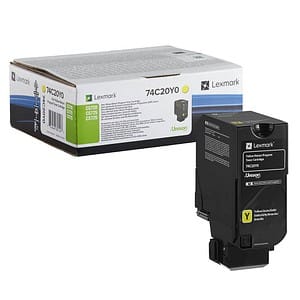 Lexmark 74C20Y0 gelb Toner