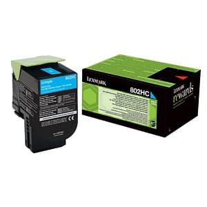 Lexmark 80C2HC0 cyan Toner